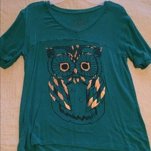 Graphic owl T-shirt